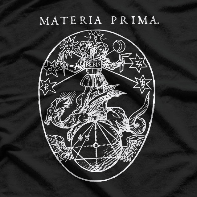 Materia Prima: Alchemy & Rosicrucian Occult Symbolism T-Shirt