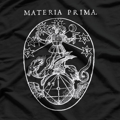 Materia Prima: Alchemy & Rosicrucian Occult Symbolism T-Shirt