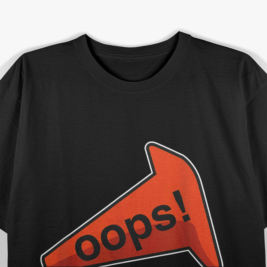 Oops! Funny Autocross Car Racing T-Shirt