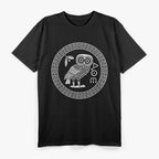 Owl of Athena - Ancient Greek Wisdom T-Shirt