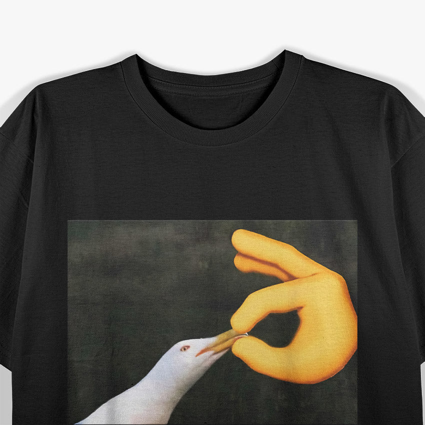 Shut Seagull Meme - Funny Bird Lover Humor T-Shirt