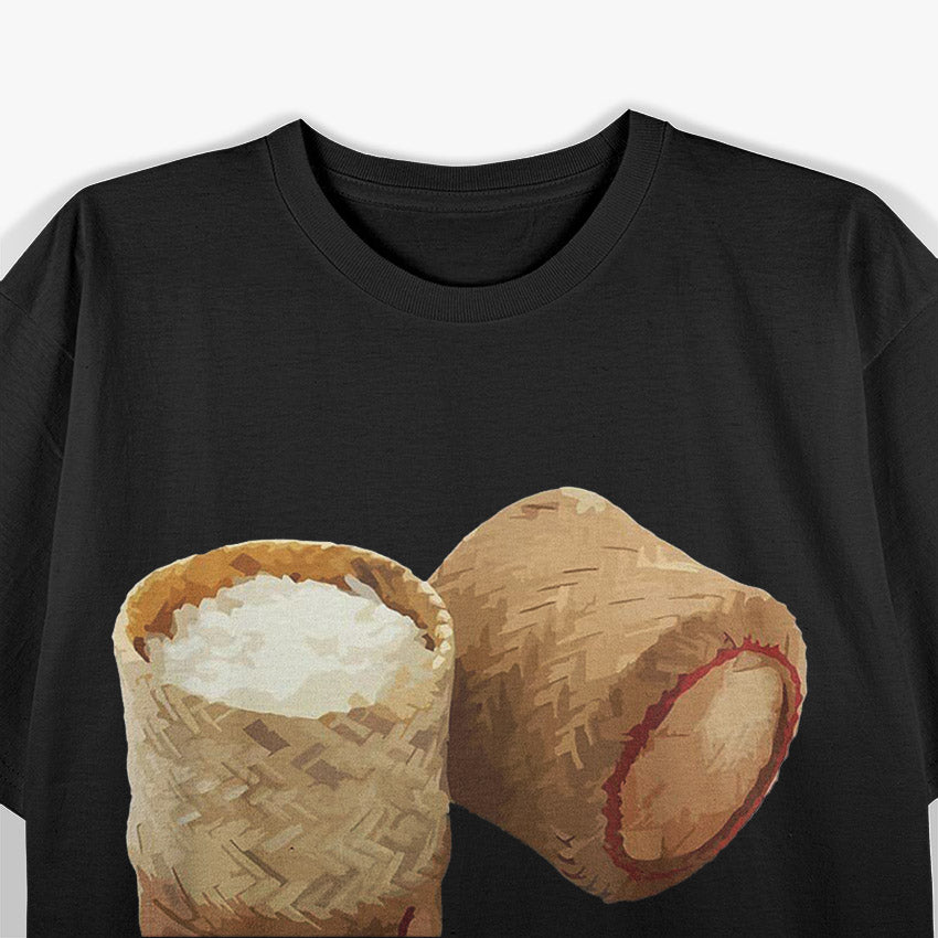 Sticky Rice - Khao Niew: Laos Thai Food Culture T-Shirt