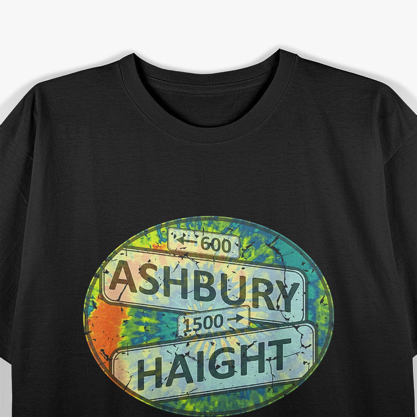 60s 70s Tie Dye, Haight-Ashbury Vibes T-Shirt