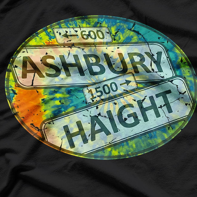 60s 70s Tie Dye, Haight-Ashbury Vibes T-Shirt