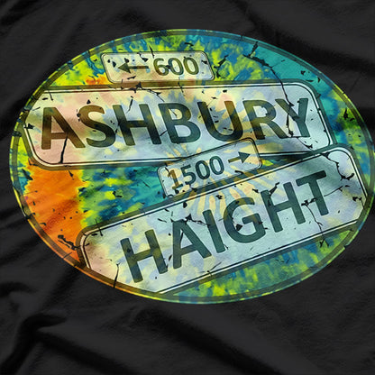 60s 70s Tie Dye, Haight-Ashbury Vibes T-Shirt