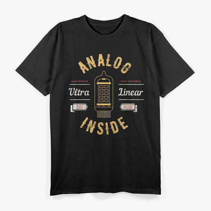 Analog Vacuum Tube Audiophile Ultra Linear T-Shirt