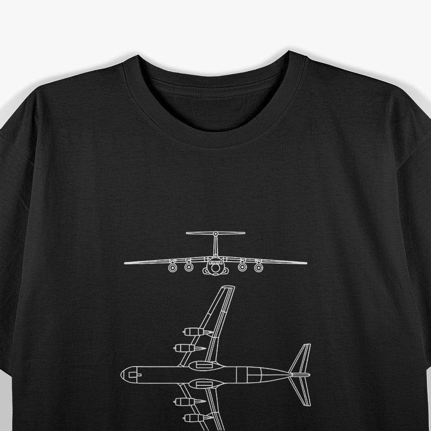 C-141 Starlifter: Heavy Lift, High Honor T-Shirt