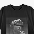 Censored Greek Bust Funny Classical Art T-Shirt