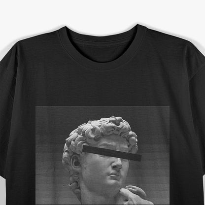 Censored Greek Bust Funny Classical Art T-Shirt