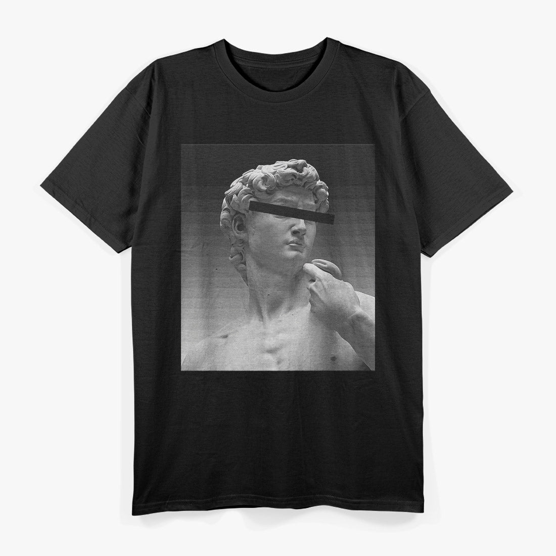Censored Greek Bust Funny Classical Art T-Shirt