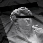 Censored Greek Bust Funny Classical Art T-Shirt