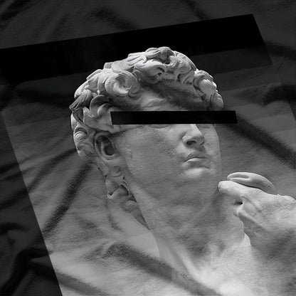 Censored Greek Bust Funny Classical Art T-Shirt