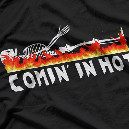 Comin' in Hot: Funeral Director Life T-Shirt