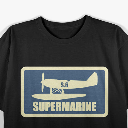 Supermarine S.6: Legendary British Racing Seaplane T-Shirt