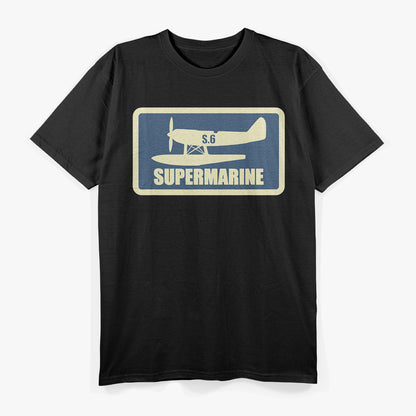 Supermarine S.6: Legendary British Racing Seaplane T-Shirt