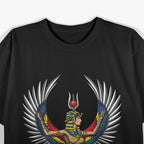 Egyptian Goddess Isis - Queen Pharaoh & Hieroglyphs Mythology T-Shirt