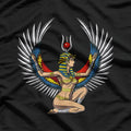 Egyptian Goddess Isis - Queen Pharaoh & Hieroglyphs Mythology T-Shirt