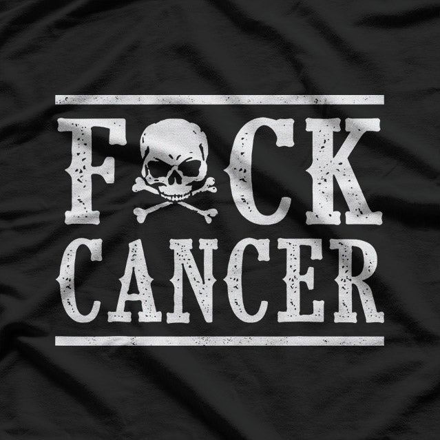 F Cancer: Powerful Fight for a Cure T-Shirt