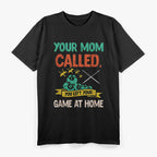 Your Mom Called Pool Player Funny Humor T-Shirt