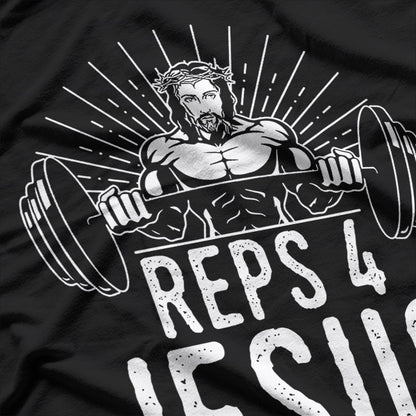 Funny Reps 4 Jesus, Christian Humor T-Shirt