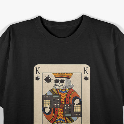 Men’s Beatmaker King Music Lover T-Shirt