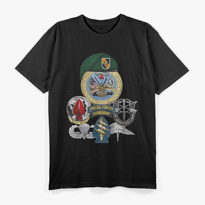 US Army 5th Special Forces Group Military Veteran Gift T-Shirt