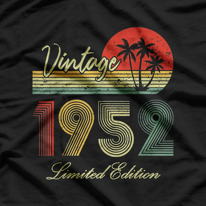 Vintage 1952 - Limited Edition Birthday T-Shirt