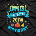OMG I’m 70 – Funny 70th Birthday Celebration T-Shirt