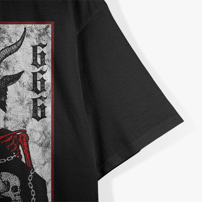 Baphomet 666 Occult Dark Symbolism T-Shirt
