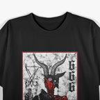 Baphomet 666 Occult Dark Symbolism T-Shirt