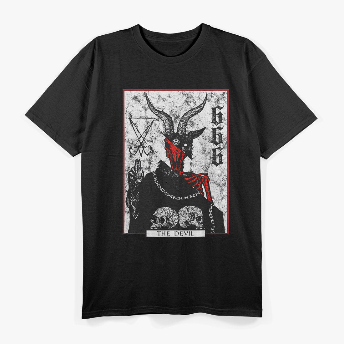 Baphomet 666 Occult Dark Symbolism T-Shirt