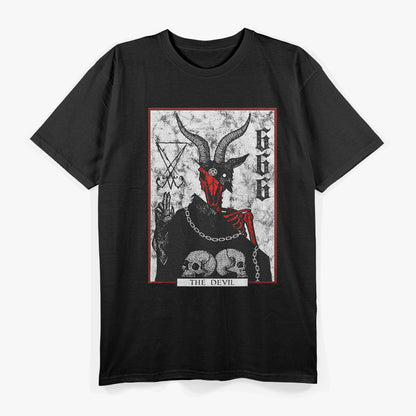 Baphomet 666 Occult Dark Symbolism T-Shirt