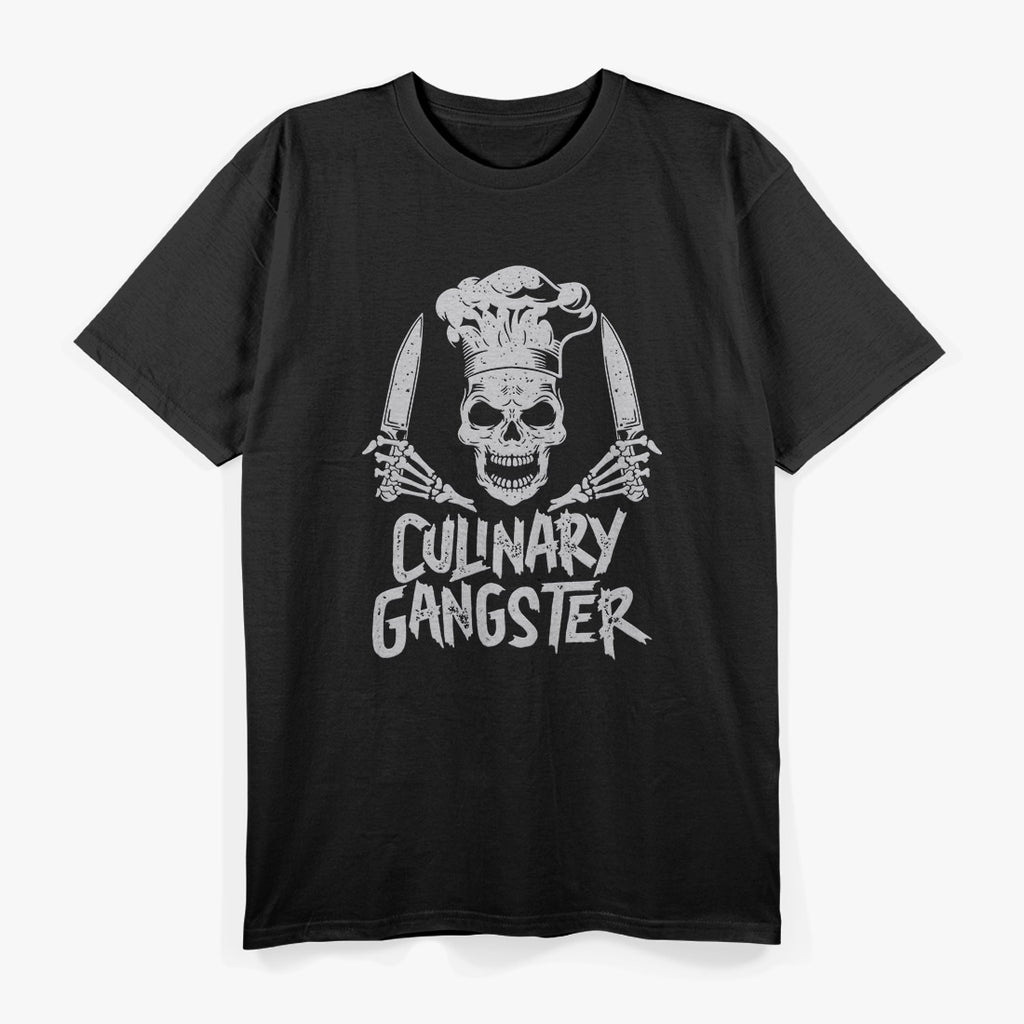 Chef Culinary Gangster Funny Cooking T-Shirt