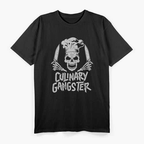 Chef Culinary Gangster Funny Cooking T-Shirt