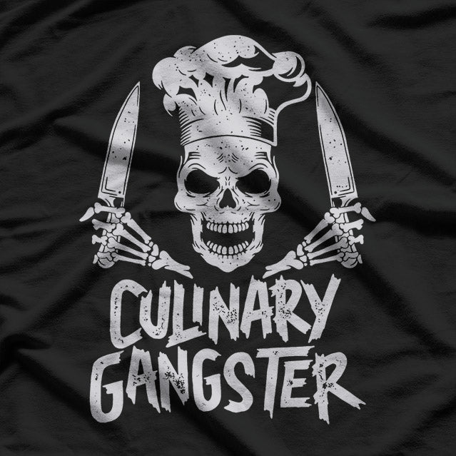 Chef Culinary Gangster Funny Cooking T-Shirt