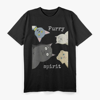 Furry Spirit, Animal Lover's T-Shirt