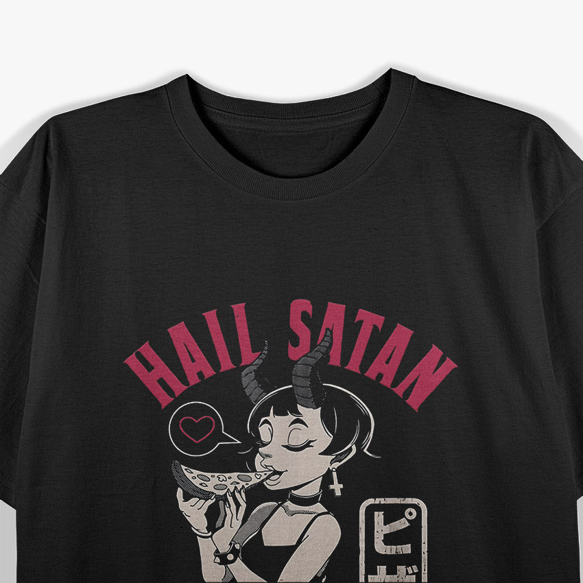 Cute Devil Girl: Hail Satan in Style T-Shirt