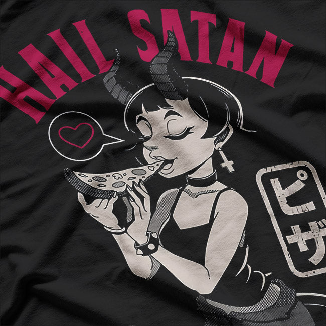 Cute Devil Girl: Hail Satan in Style T-Shirt