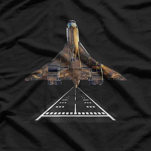 Dark Concorde – Legendary Supersonic Jet T-Shirt