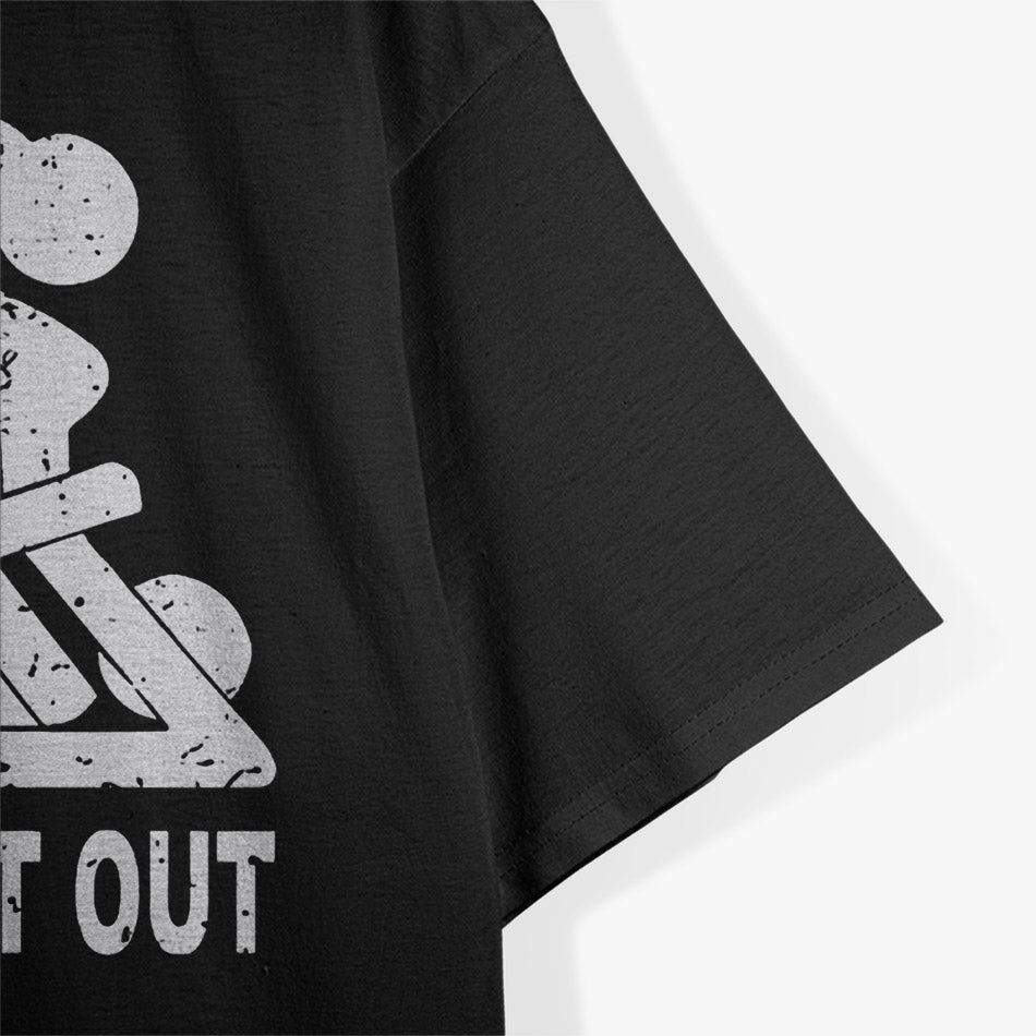 Eat Well, Live Happy: Food Lover’s Motto T-Shirt