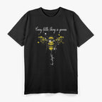 Every Little Thing Is Gonna Be Alright - Hippie Honey Bee T-Shirt