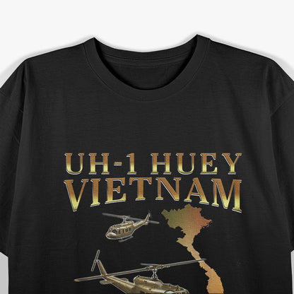 UH-1 Huey Helicopter: Vietnam War Legend T-Shirt