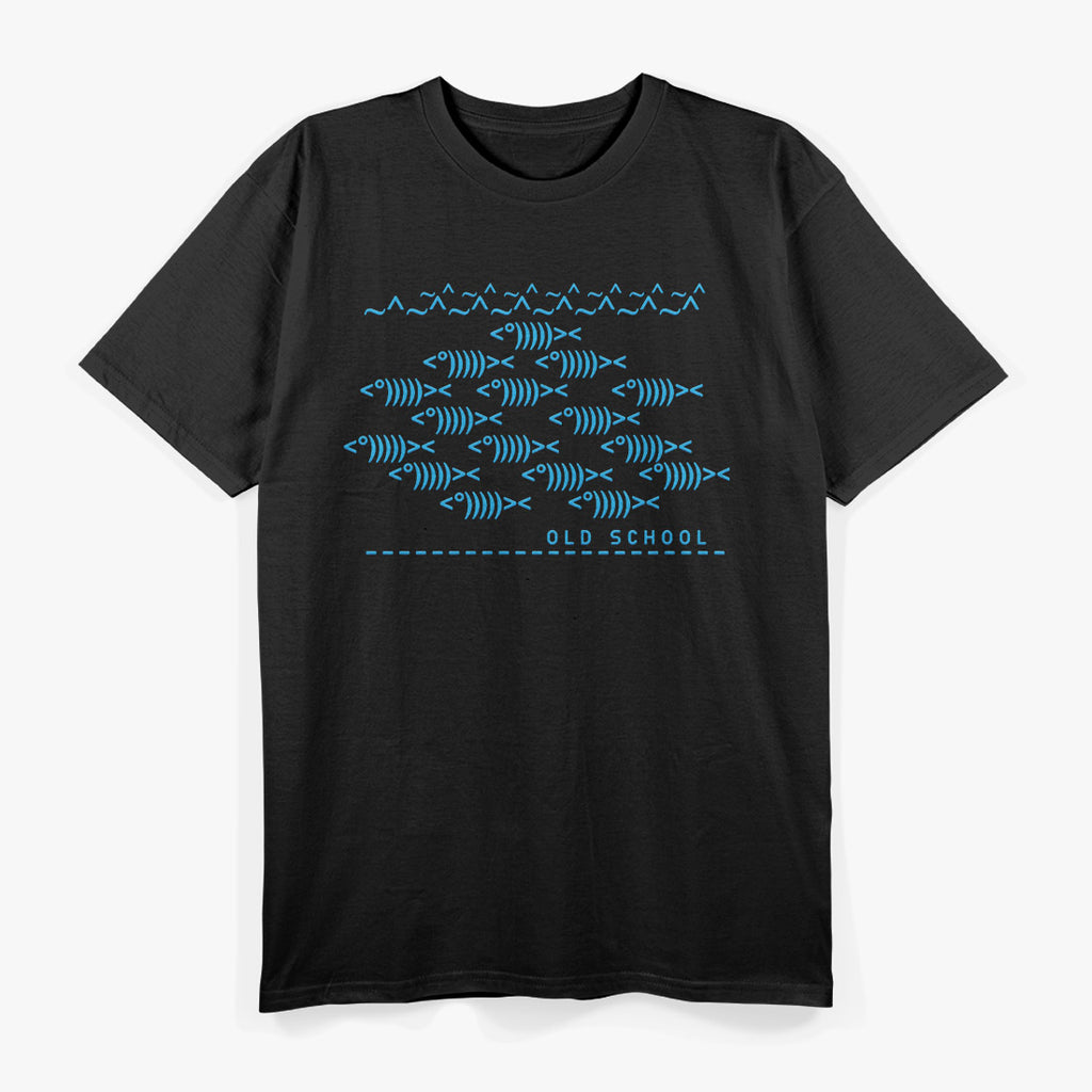 Retro Computer Nerd – Old School Keyboard Style T-Shirt
