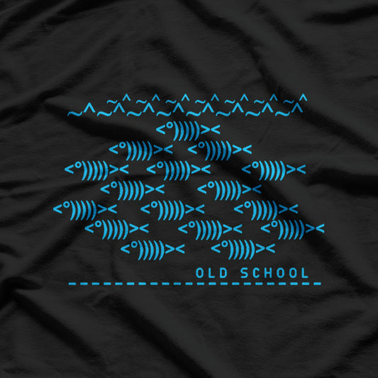 Retro Computer Nerd – Old School Keyboard Style T-Shirt