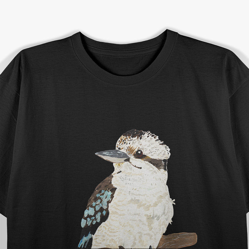 Kookaburra Australian Native Bird Graphic  Wildlife Nature Lover T-Shirt