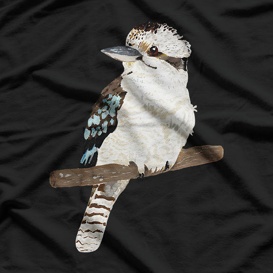 Kookaburra Australian Native Bird Graphic  Wildlife Nature Lover T-Shirt