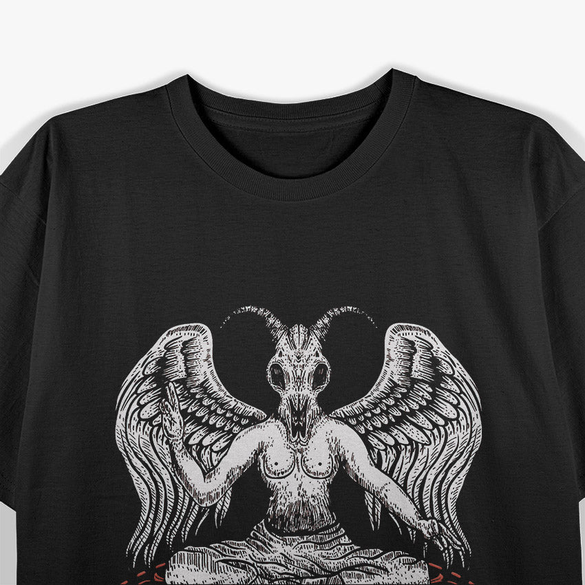 Baphomet Pentagram Gothic Occult T-Shirt