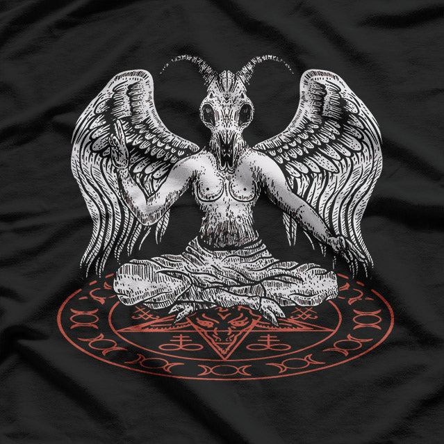 Baphomet Pentagram Gothic Occult T-Shirt