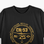 CH-53 Sea Stallion: Heavy Lift, Strong Legacy T-Shirt