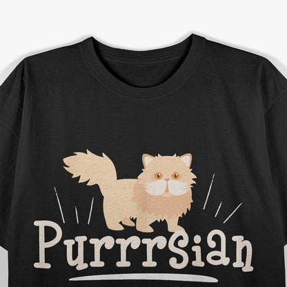 Cute Persian Cat - Elegance Meets Adorable Charm T-Shirt